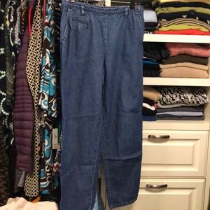 Liz Claiborne Flat Front Jeans